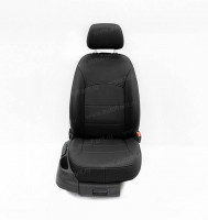 АВТОФРАНТ/Авточехлы MITSUBISHI Outlander - XL c 2007- (Аригон)/чер+чер