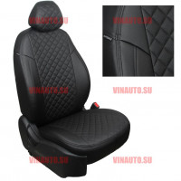 Авточехлы TOYOTA-Camry XV40 Sd 2006-2011 (Ромб) чер+чер Авточехлы TOYOTA-Camry XV40 Sd 2006-2011 (Ромб) чер+чер