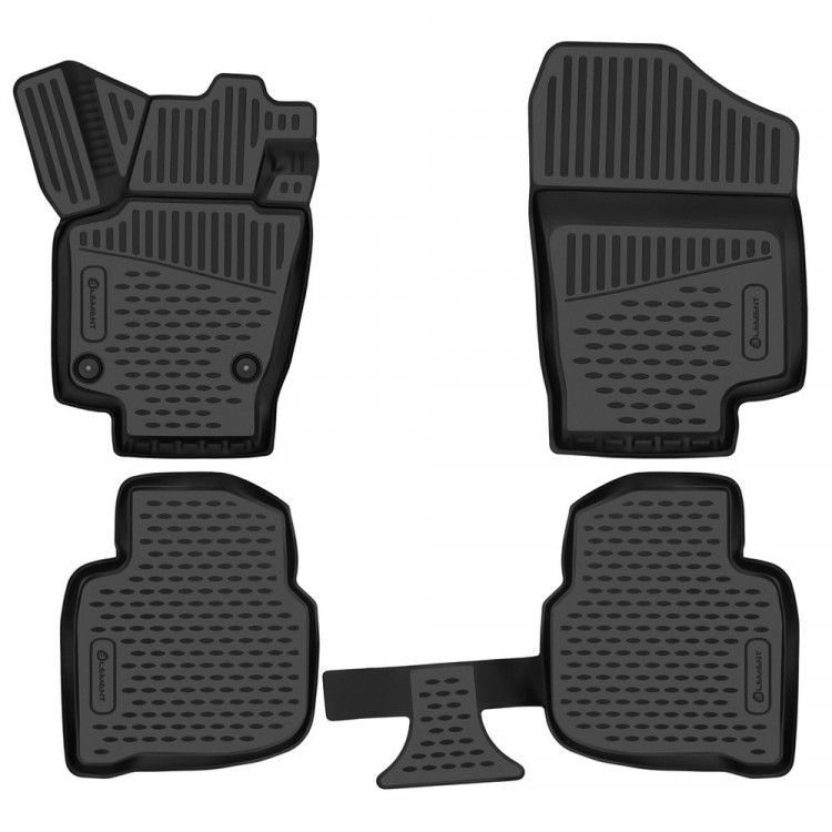 NOVLINE/Коврики в салон 3D JETTA VA3 2023-/ELEMENT3DAN0571210K