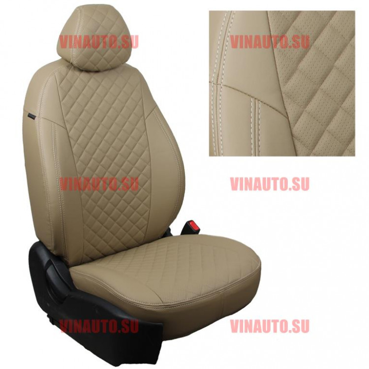 Авточехлы HYUNDAI- Elantra V (MD) 2011-2015 (Ромб) тем.беж+тем.беж Авточехлы HYUNDAI- Elantra V (MD) 2011-2015 (Ромб) тем.беж+тем.беж