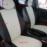 Авточехлы HYUNDAI-Solaris I hb/KIA-Rio III hb 2010-2017 (Аригон) чер+бел