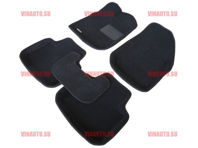 Коврики салона текст. 3D euro-std PORSCHE Cayenne (2018-)/VOLKSWAGEN Touareg (2018-)/EMC3D004106