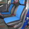Авточехлы NISSAN-Almera III (G15) деленная 40\60 с 2012- (Ромб) чер+синий Авточехлы NISSAN-Almera III (G15) деленная 40\60 с 2012- (Ромб) чер+синий