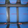Авточехлы NISSAN-Almera III (G15) деленная 40\60 с 2012- (Ромб) чер+синий Авточехлы NISSAN-Almera III (G15) деленная 40\60 с 2012- (Ромб) чер+синий