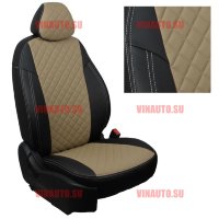 Авточехлы Lada Granta Sd деленная 40\60 комплект. LUXE (Аригон) чер+тем.беж Авточехлы Lada Granta Sd деленная 40\60 комплект. LUXE (Аригон) чер+тем.беж
