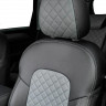 Авточехлы HAVAL M6 с 2023- (Ромб) чер+сер Авточехлы HAVAL M6 с 2023- (Ромб) чер+сер