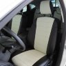 Авточехлы FORD-Focus 3 Trend Sport\Titanium Sd\Hb\Wag 2011- (Аригон) чер+белый