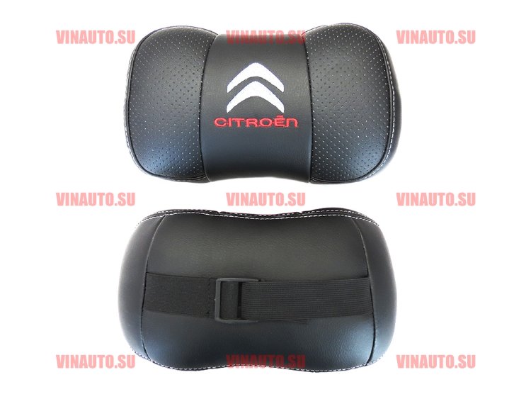 Автомобильные подушки для шеи CITROEN (Аригон) чер+чер Автомобильные подушки для шеи CITROEN (Аригон) чер+чер