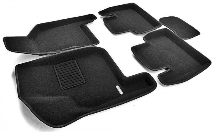 Коврики салона текст. 3D euro-std LADA Priora (2007-2018) (EMC3D) Original/EMC3D005307