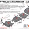 ALFeco/Защита КПП MITSUBISHI Pajero Sport 2016-/L200 2.4 2015-/ALF1448st
