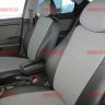 Авточехлы HYUNDAI-Solaris сплошной (Аригон) чер+сер