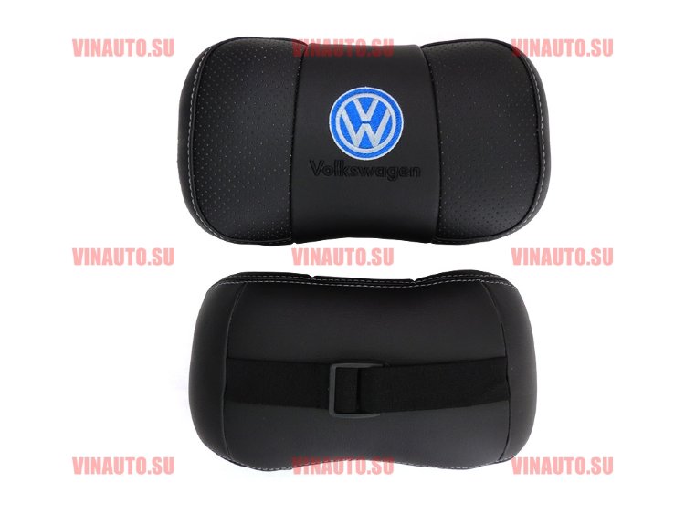 Автомобильные подушки для шеи VOLKSWAGEN (Аригон) чер+чер