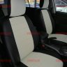 Авточехлы KIA-Sportage III 2010-2016 (Аригон) чер+белый