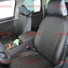 Авточехлы VW- Touareg с 2011 задн. спинки 40\20\40 (Аригон) чер+чер