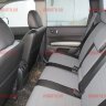 Авточехлы NISSAN-X-Trail T-31 2007-2015 (Аригон) чер+сер