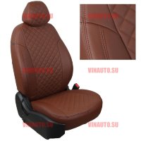 Авточехлы Lada Granta Sd деленная 40\60 комплект. LUXE (Ромб) тем.кор+тем.кор Авточехлы Lada Granta Sd деленная 40\60 комплект. LUXE (Ромб) тем.кор+тем.кор