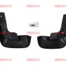 Комплект брызговиков задних для а/м Toyota Avensis 2003-2008/RZ120602 Комплект брызговиков задних для а/м Toyota Avensis 2003-2008/RZ120602