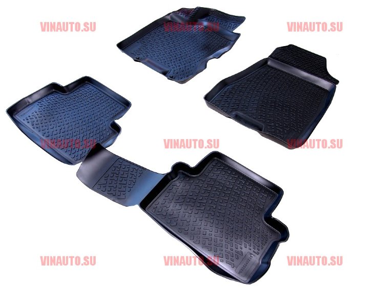 L.Locker/Коврики в салон 3D Nissan X-Trail (07-)/0205040201