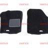 Коврики салона текст.Land Rover Range Rover Evoque 3D 2012->LINER 3D Lux с бортиком черные/ST7400024