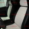 Авточехлы SKODA-Rapid 40\60 с 14-\VW Polo c 20- (без заднего подлокотника) (Аригон) чер+бел