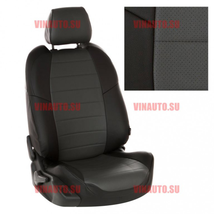 Авточехлы FIAT-DUKATO 3 места (Аригон) чер+тем.сер Авточехлы FIAT-DUKATO 3 места (Аригон) чер+тем.сер