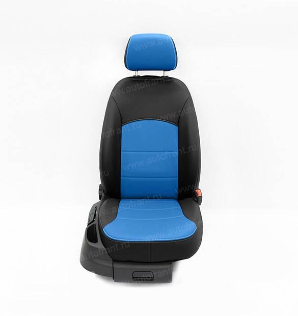 АВТОФРАНТ/Авточехлы Hyundai Solaris Hb (Аригон)/чер+синий АВТОФРАНТ/Авточехлы Hyundai Solaris Hb (Аригон)/чер+синий