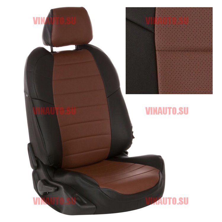 Авточехлы VW- Tiguan (со столиками) 2007-2016 (Аригон) чер+тем.корич Авточехлы VW- Tiguan (со столиками) 2007-2016 (Аригон) чер+тем.корич