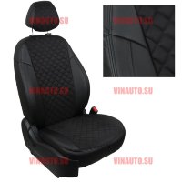 Авточехлы MITSUBISHI- Outlander III с 2012 (Ромб-Алькантара) чер+чер Авточехлы MITSUBISHI- Outlander III с 2012 (Ромб-Алькантара) чер+чер
