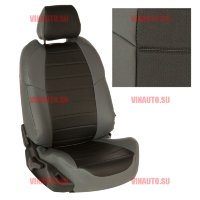 Авточехлы KIA-Sportage III 2010-2016 (Аригон) сер+чер Авточехлы KIA-Sportage III 2010-2016 (Аригон) сер+чер
