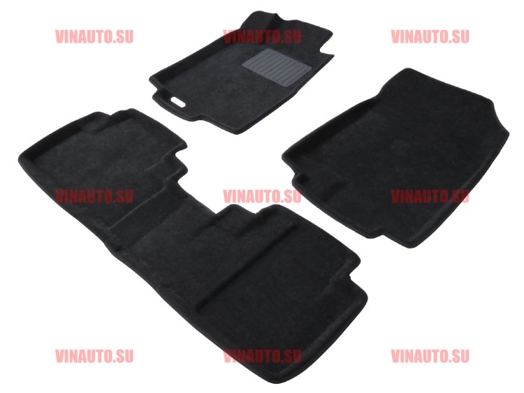 Коврики салона текст. 3D euro-std HONDA CR-V (2012-)/EMC3D002611
