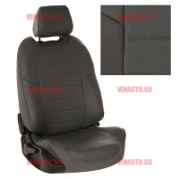 Авточехлы KIA-Sportage II рестайл. с 09-10 (Аригон) тем.сер+тем.сер