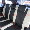 Авточехлы Ssang Yong-Kyron (Аригон) бел+чер Авточехлы Ssang Yong-Kyron (Аригон) бел+чер