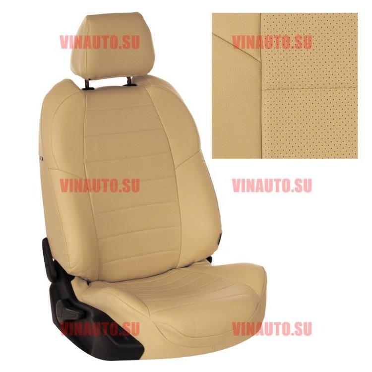 Авточехлы HAVAL F7/F7X с 2019- (Аригон) беж+беж Авточехлы HAVAL F7/F7X с 2019- (Аригон) беж+беж