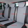 Авточехлы HYUNDAI- H-1 8 мест с 2007 (Аригон) чер+сер