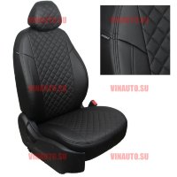 Авточехлы KIA-Sportage II рестайл. с 09-10 (Ромб) чер+чер Авточехлы KIA-Sportage II рестайл. с 09-10 (Ромб) чер+чер