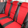 Авточехлы VW- Golf plus с 04-14\Tiguan 2007-2016 (без столиков) (Аригон) чер+красный